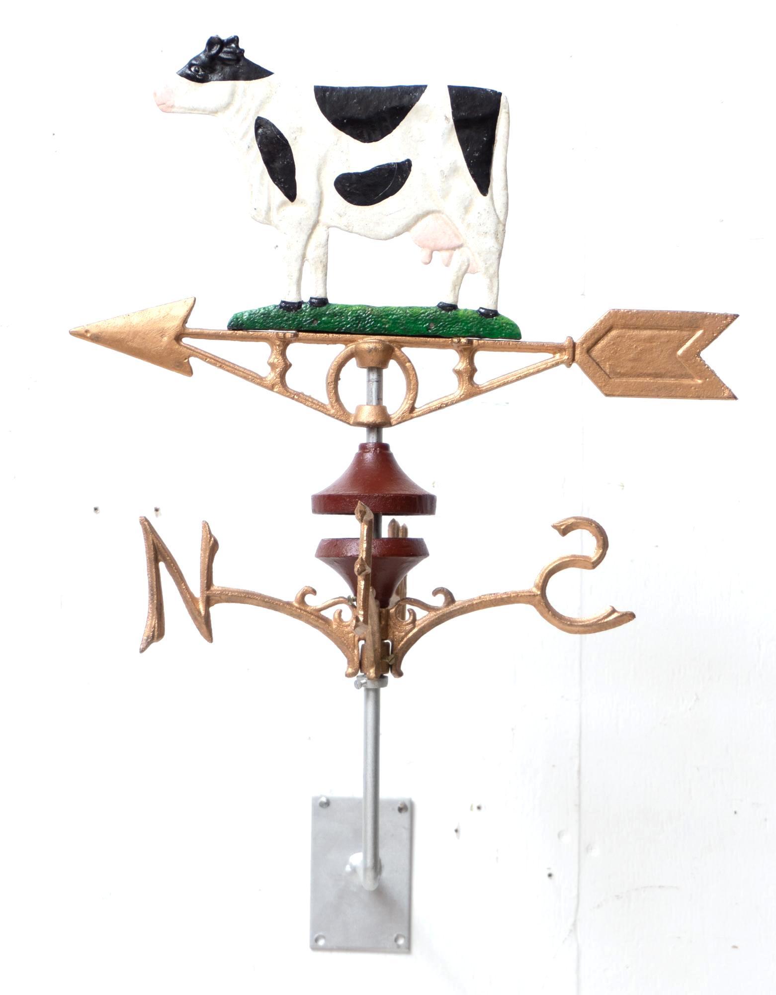 Vintage Farmhouse Cow Weathervane (1 of 3)