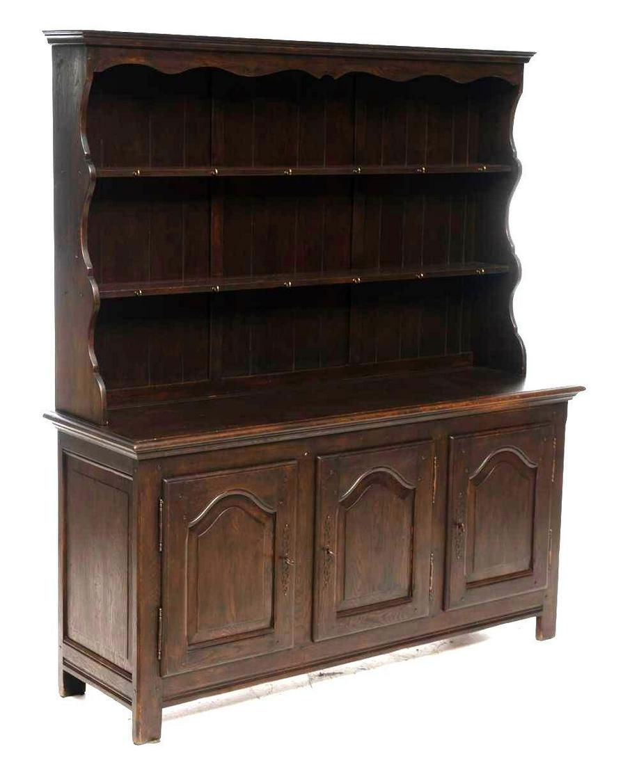 French Provincial Stepback Cabinet (1 of 4)