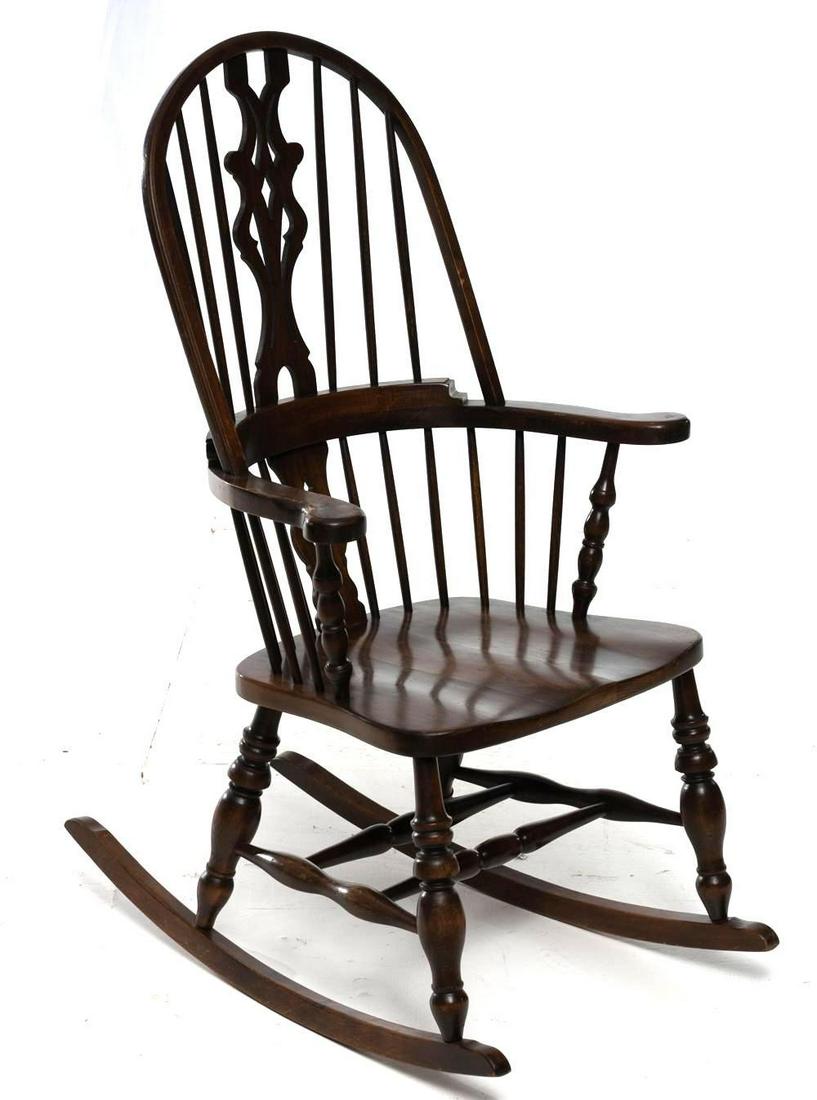 Vintage Windsor Rocking Chair (1 of 4)