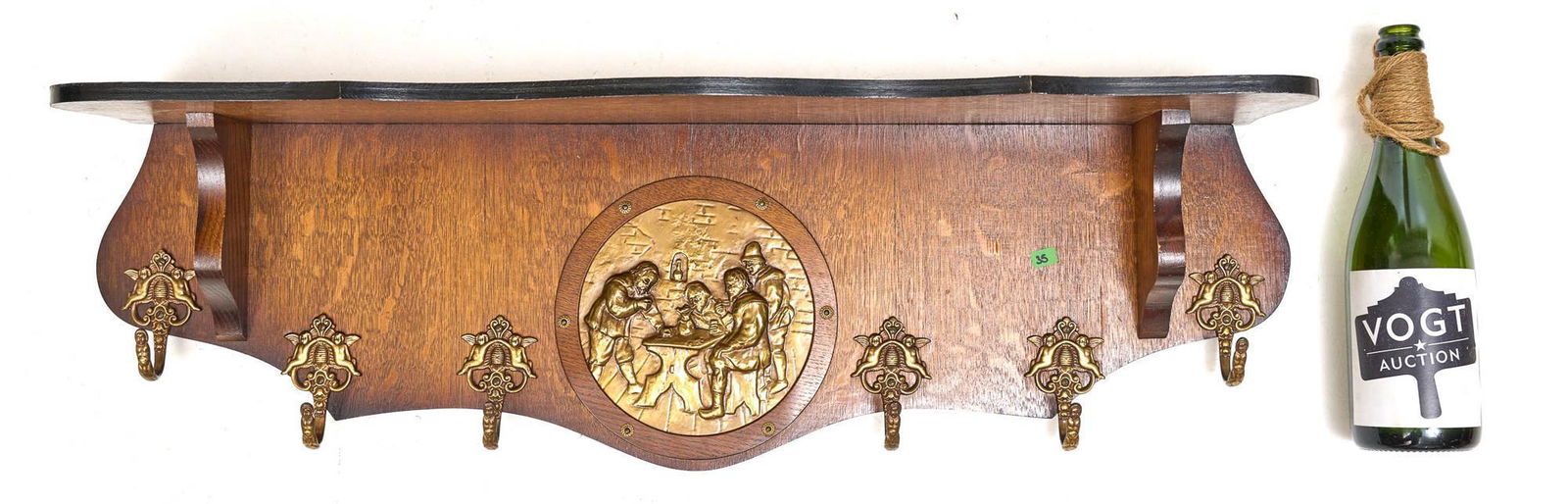 Vintage Dutch Wall Rack (1 of 2)