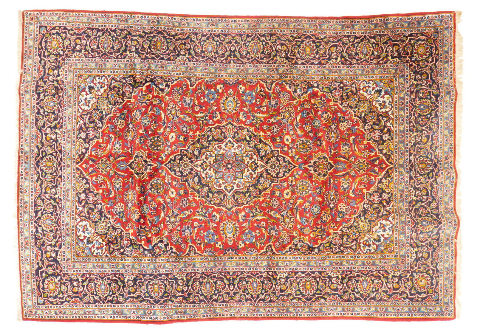 Handwoven Heriz Style Rug, 10'8" x 6'10" (1 of 3)
