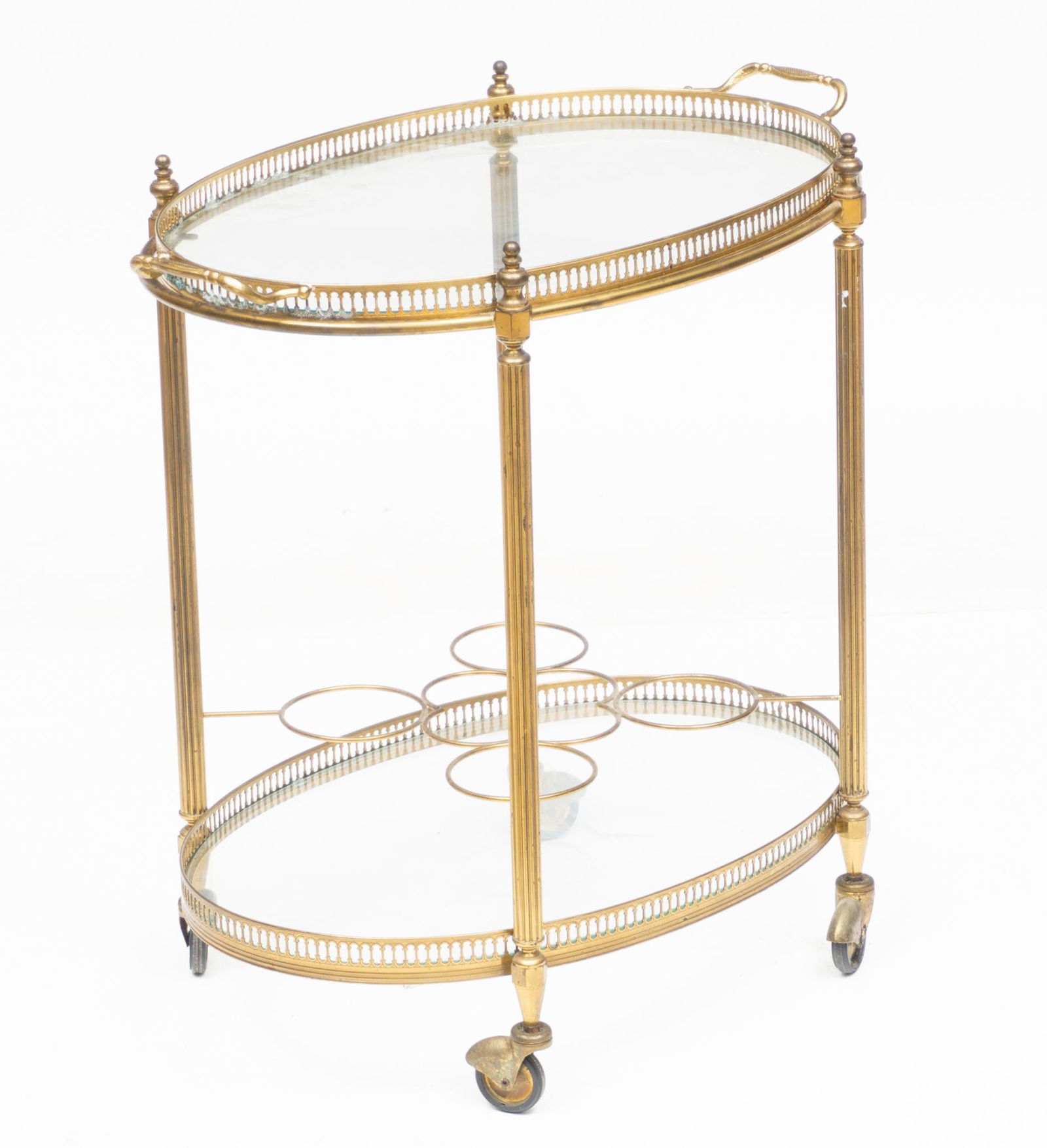 French Empire Style Bar Cart (1 of 3)