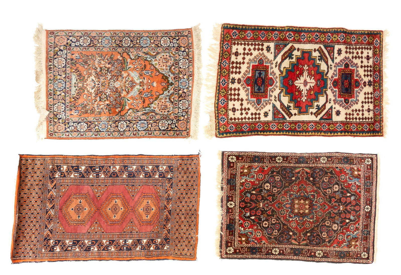 Lot of 4 Misc. Estate Rugs (1 of 7)