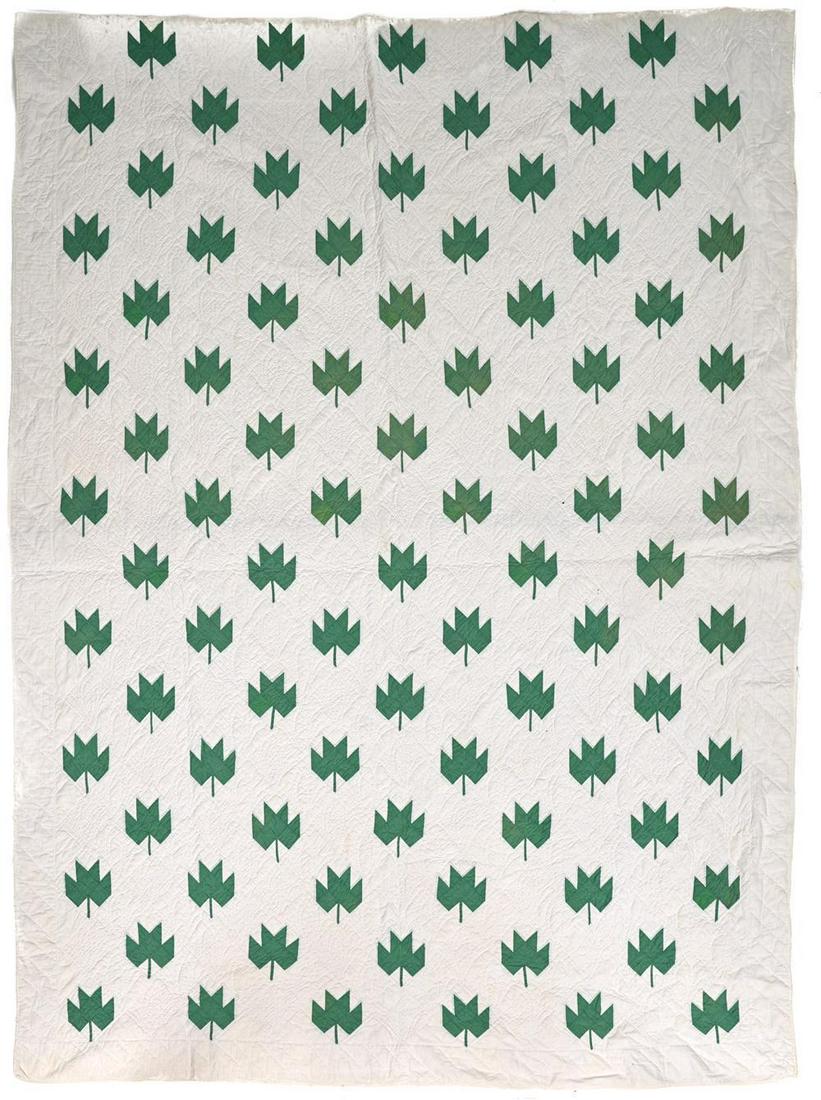 American Maple Leaf Quilt (1 of 2)