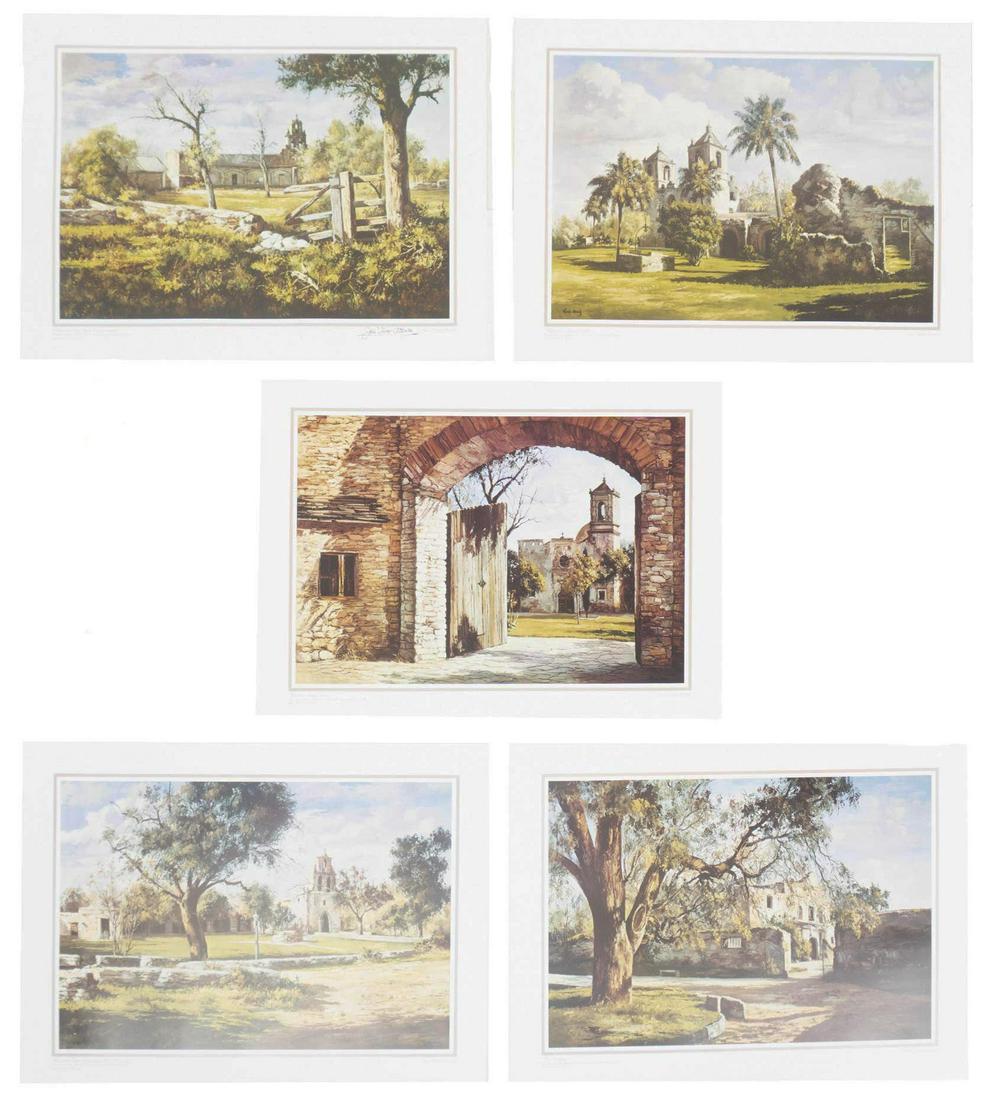 Jose Vives-Atsara (1919-2004), San Antonio Missions (1 of 6)
