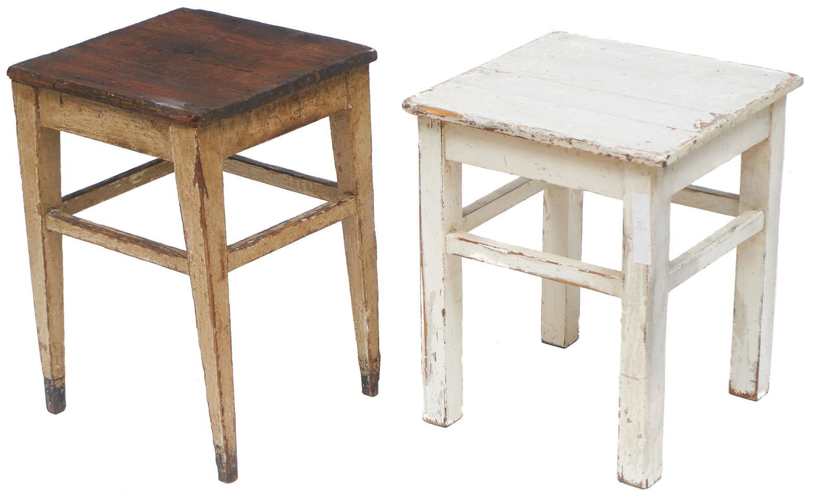 Pair of Farmhouse Wide Tables (1 of 3)