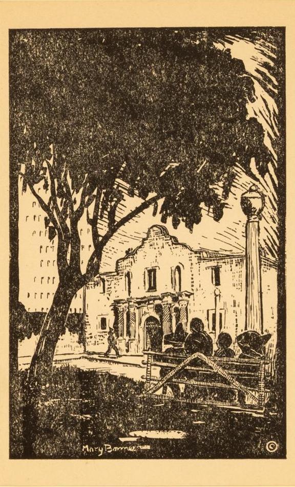 Mary Bonner (1887-1935), Alamo (1 of 4)