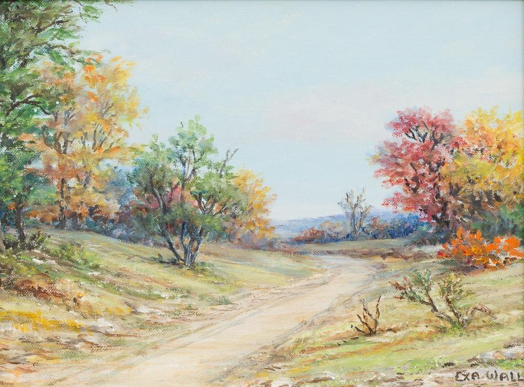 Exa Wall (1897-1972), "Hill Country Color" (1 of 5)
