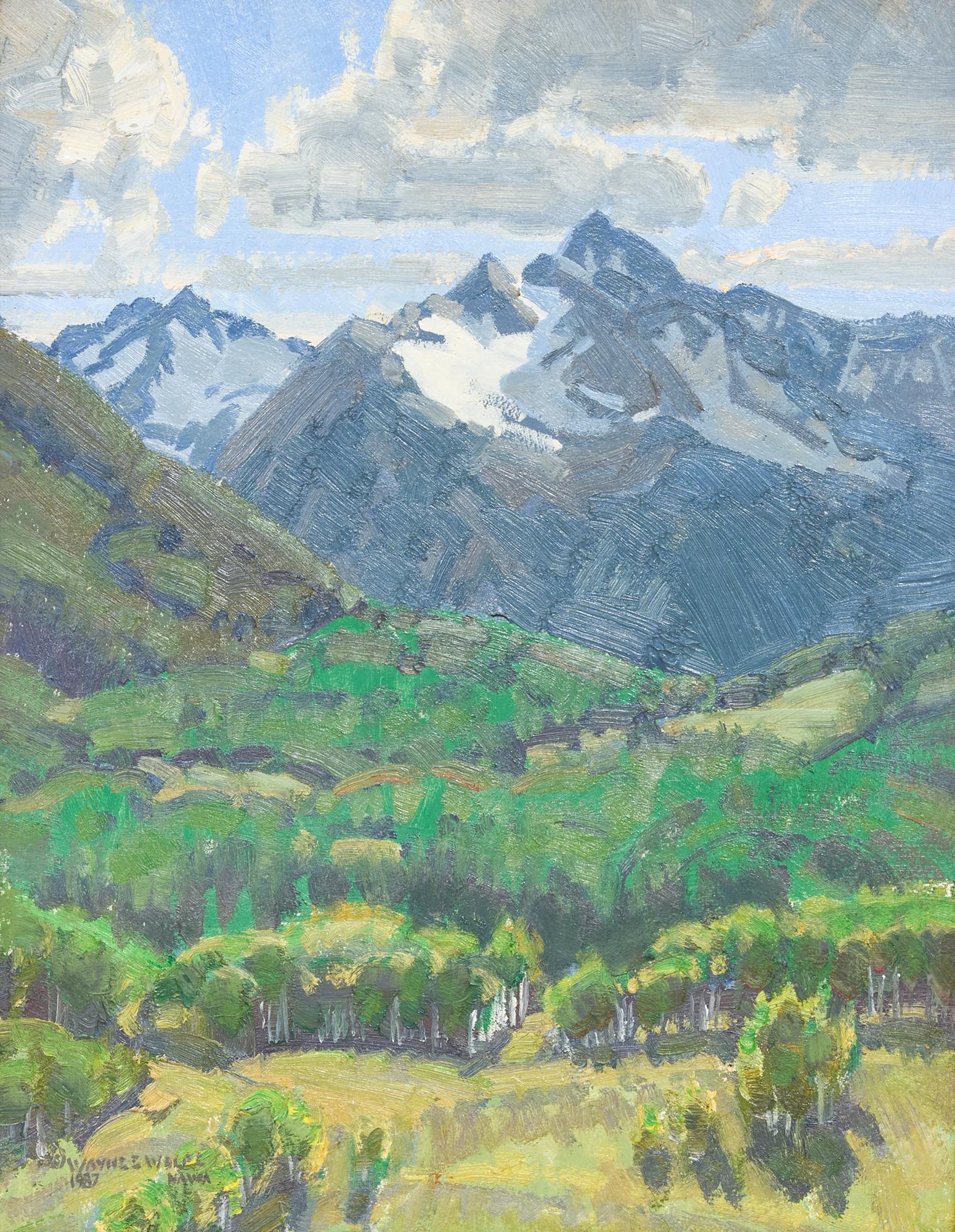 Wayne Wolfe (b. 1944), "Spring in Colorado", 1987 (1 of 5)