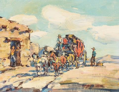 Marjorie Jane Reed (1915-1996), Passing Through (1 of 5)