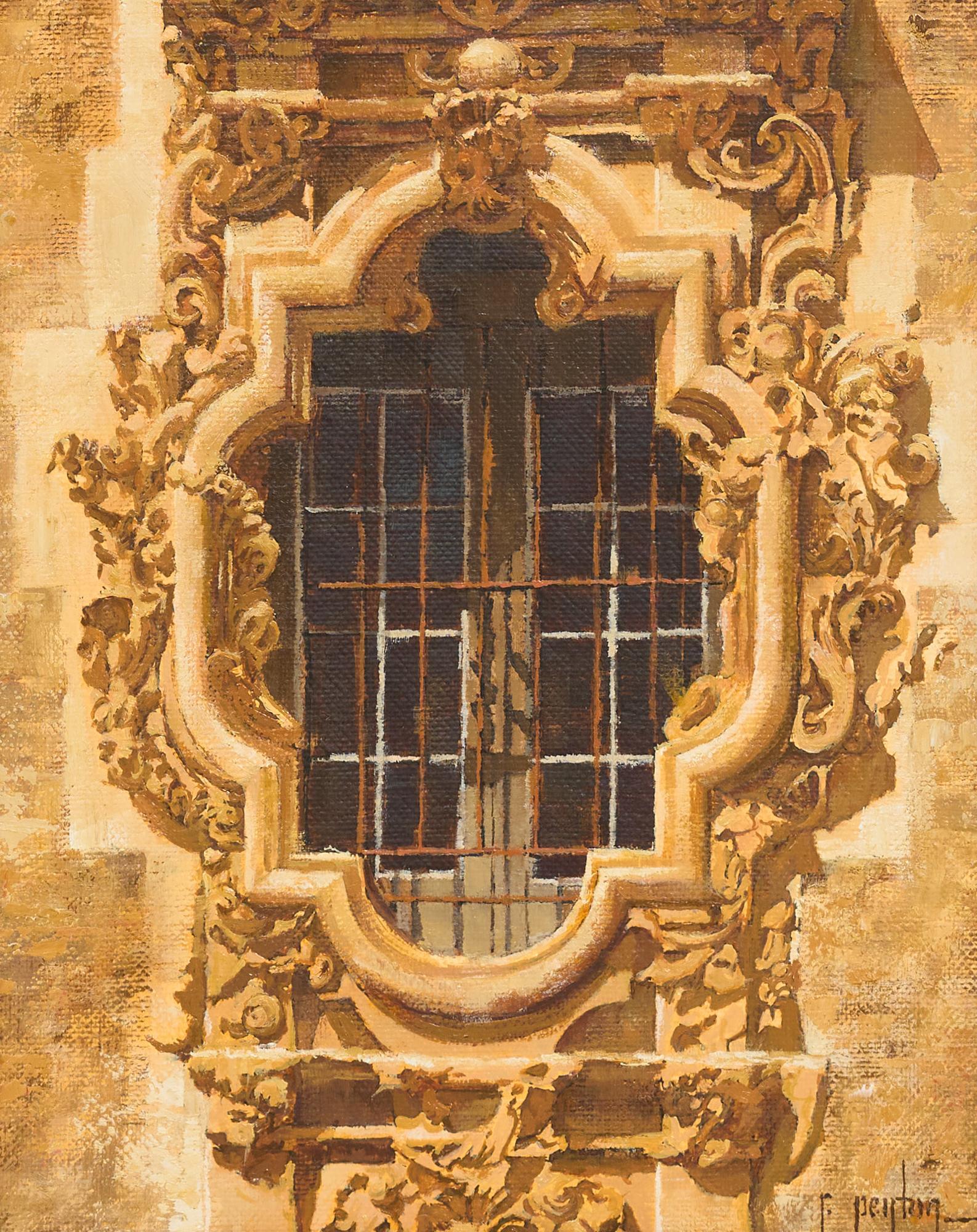 Randy Peyton (b. 1958), Rose Window at Mission San Jose (1 of 4)