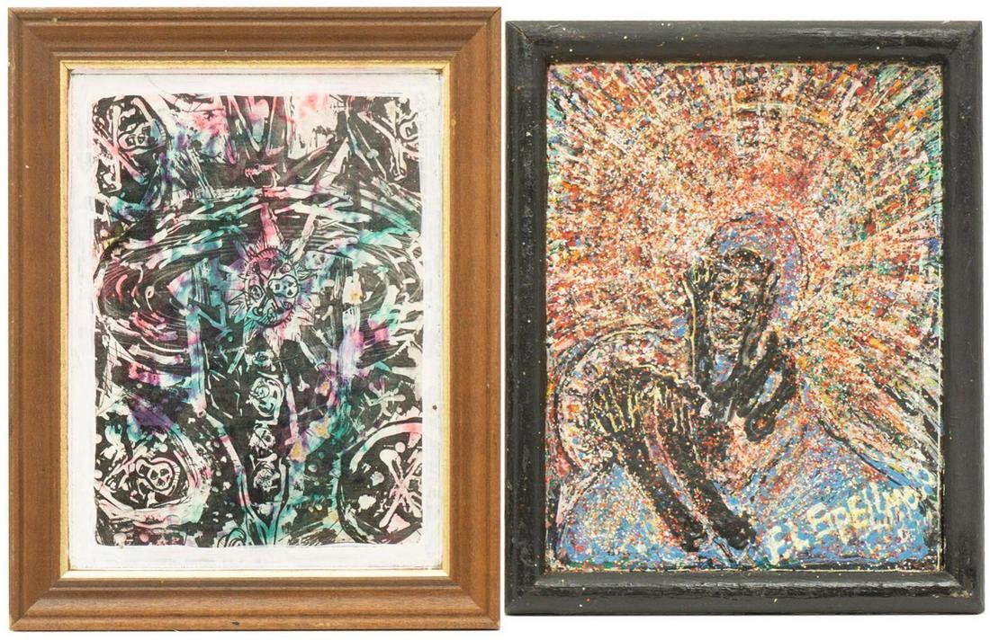 Doc Spellmon (1925-2008), Untitled Madonna & Child and (1 of 6)