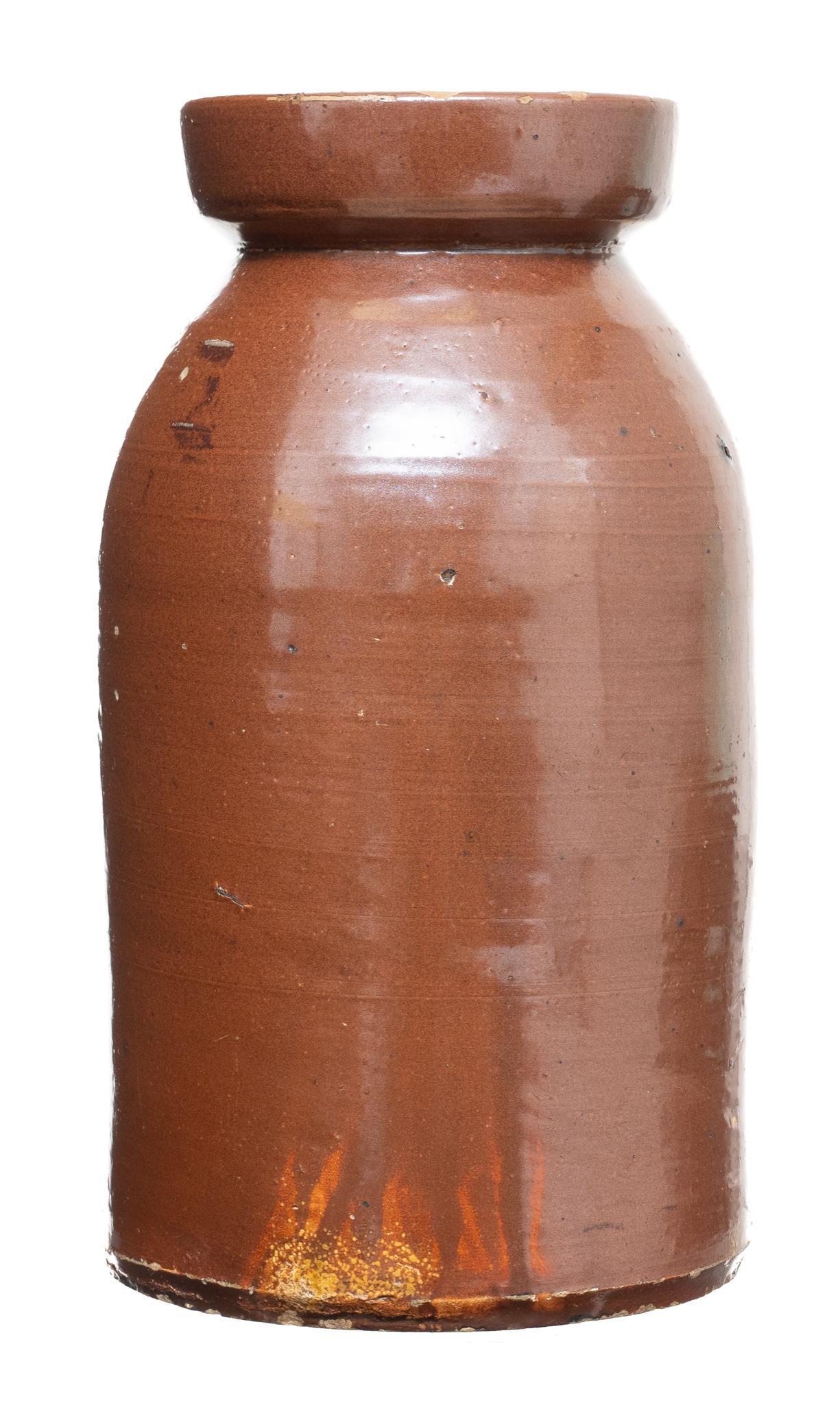 Elmendorf Saenger Texas Stoneware 1/2 Gallon Churn (1 of 10)