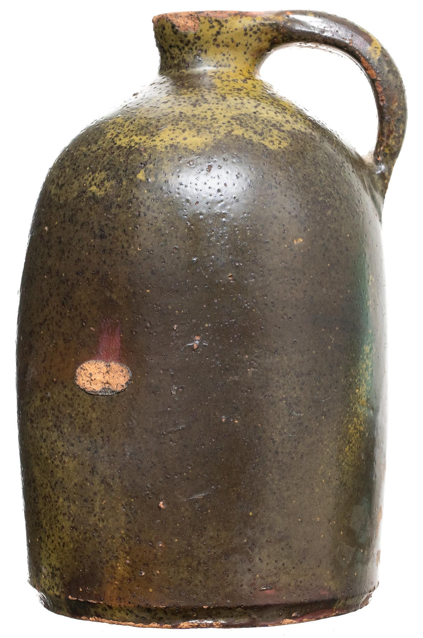 Attributed to Franz Schults, Texas Stoneware 1/2 Gallon (1 of 10)