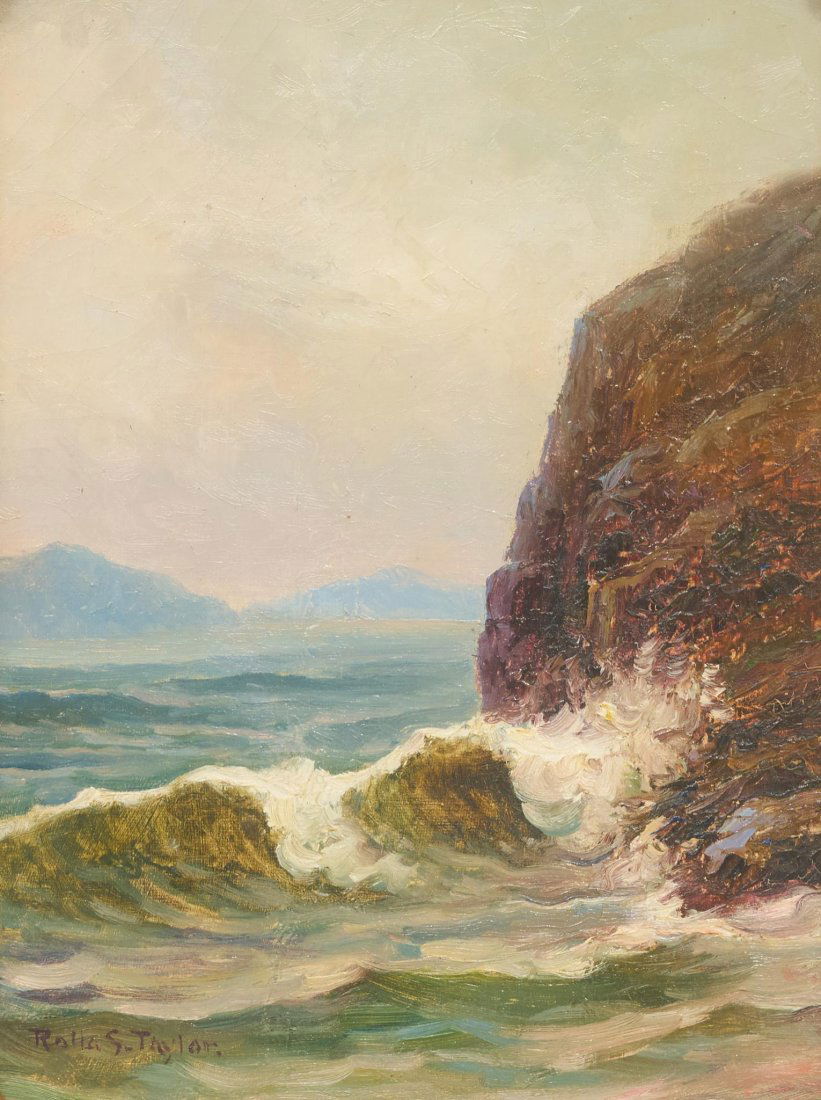 Rolla Sims Taylor (1872-1970), Coastal Scene (1 of 4)