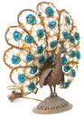 Art Deco Peacock Lamp