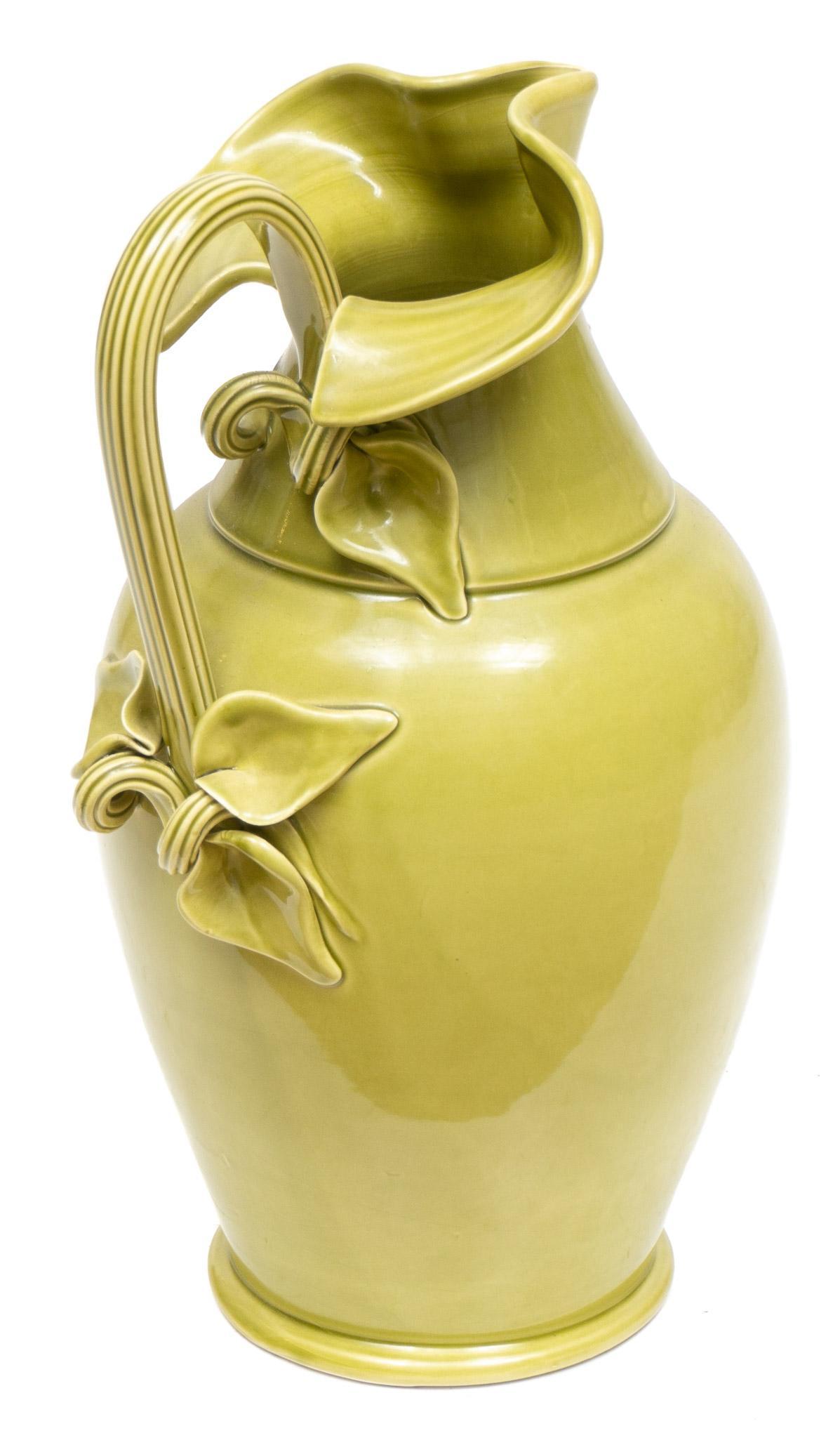 Vintage Italian Vietri Ceramic Pitcher (1 of 4)