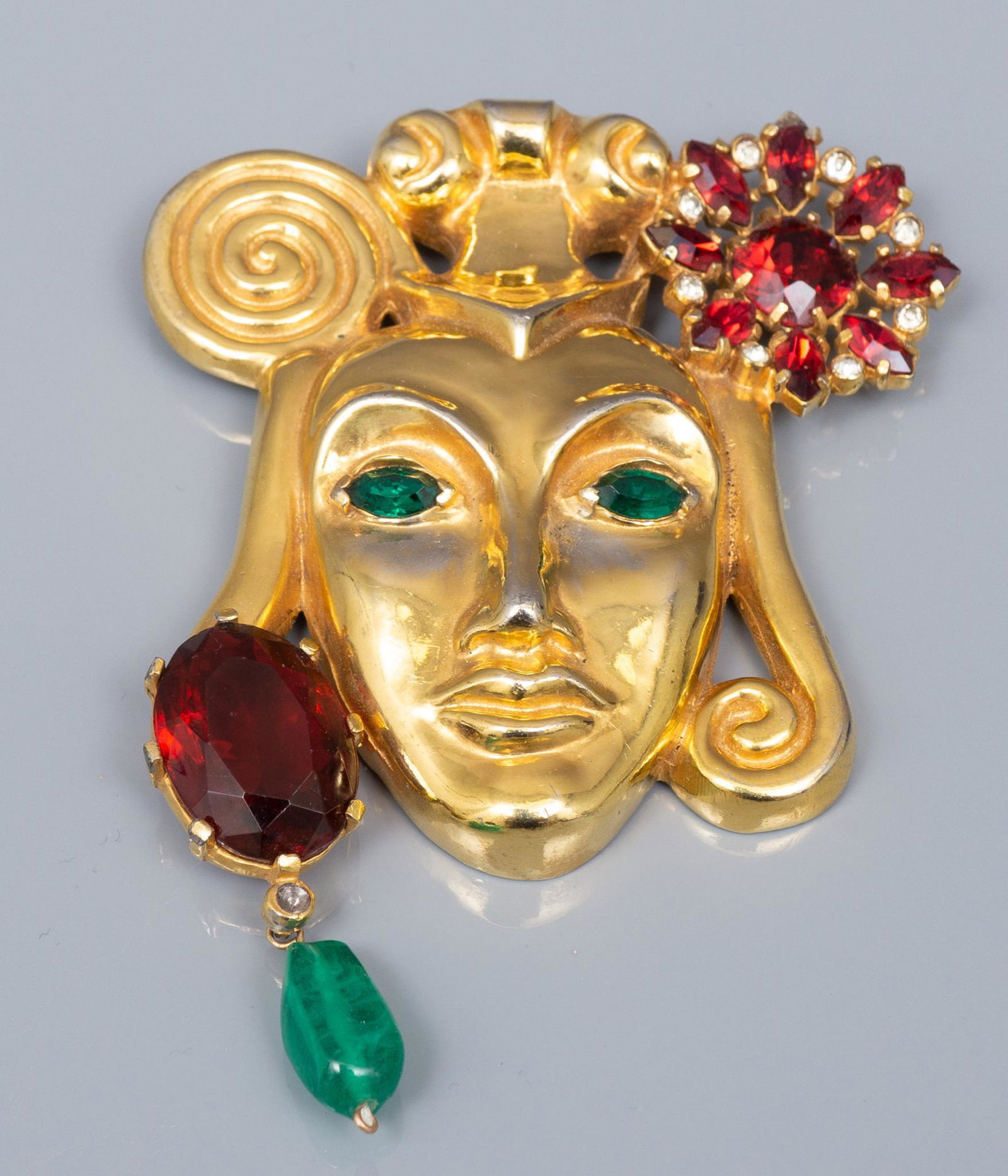 Eisenberg Original Josephine Baker Goddess Brooch (1 of 3)