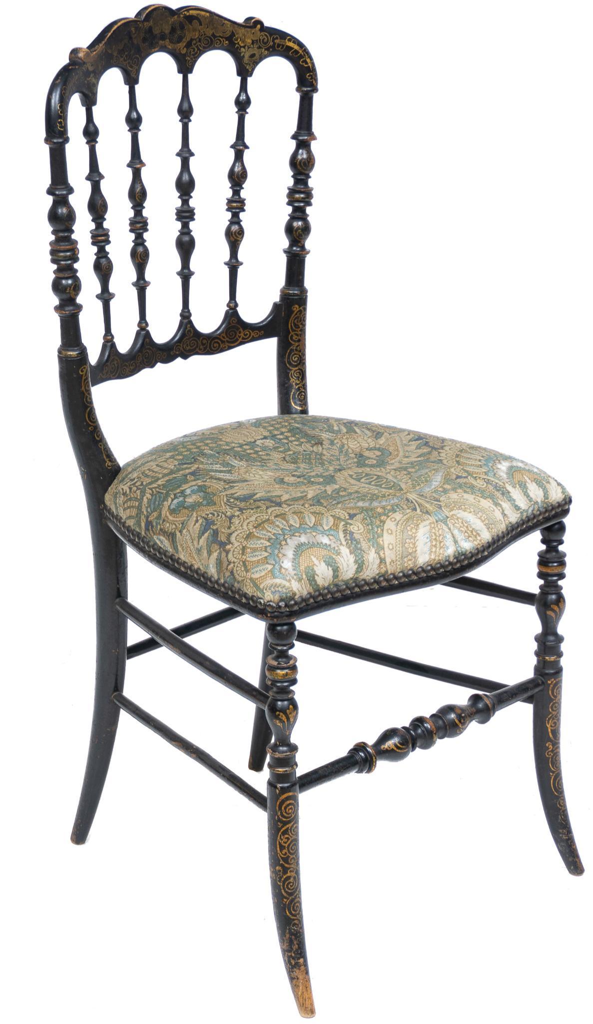 Italian Renaissance Style Side Chair (1 of 4)