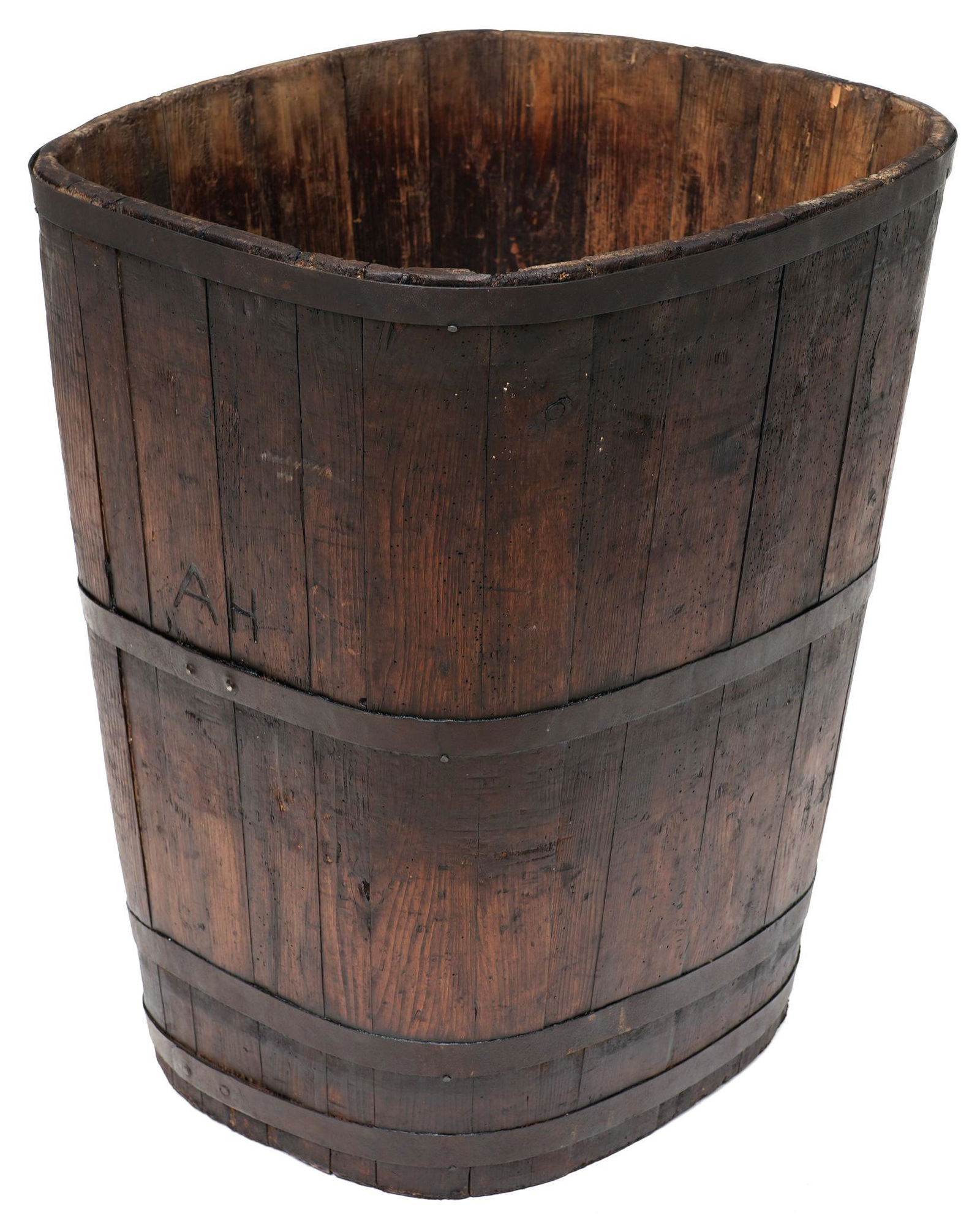 Vintage French Vineyard Grape Harvest Barrel (1 of 3)