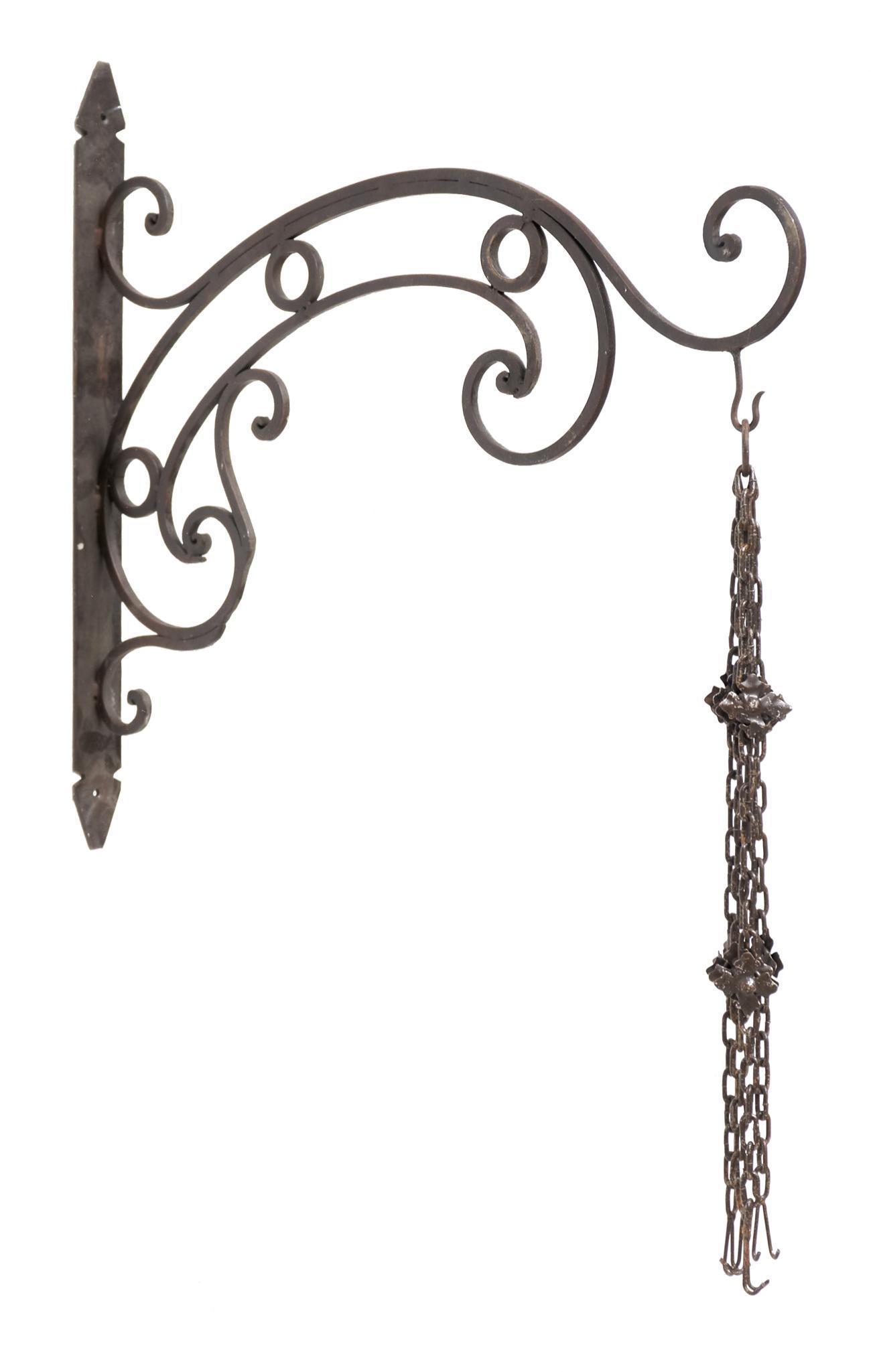 French Iron Wall Bracket (1 of 5)