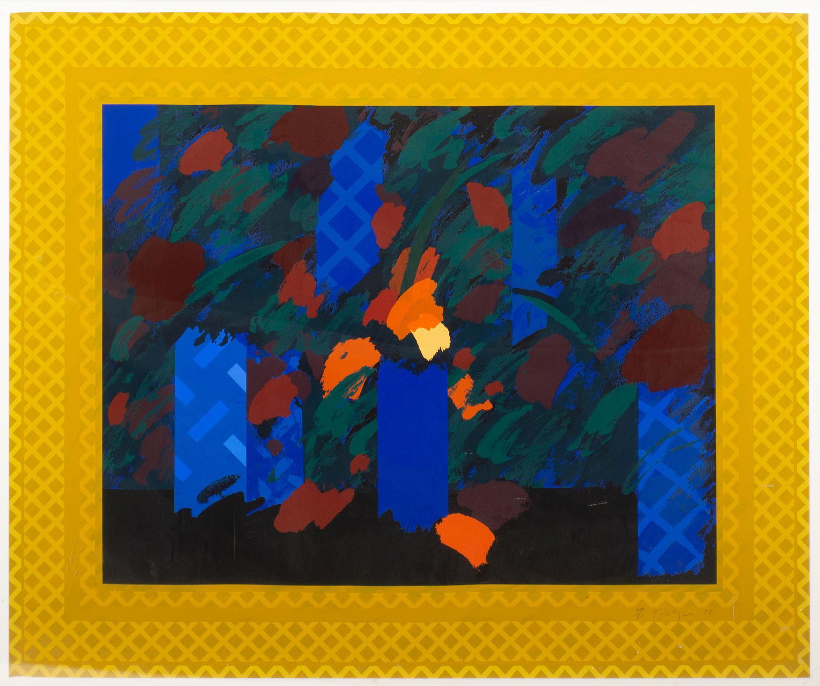 William Tillyer, "Florist Set: One Theme", 1978 (1 of 5)