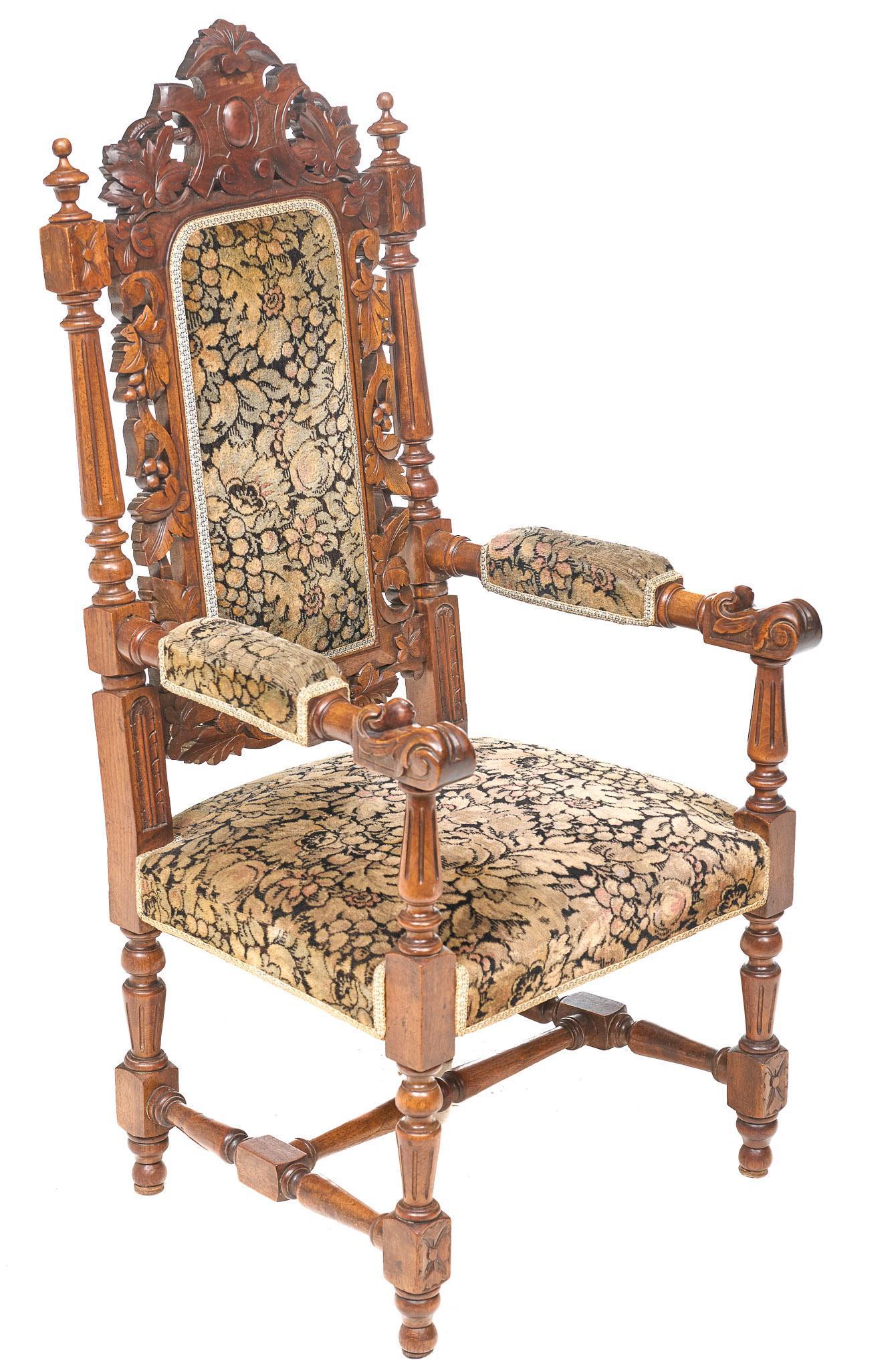 Henri II Style Castle Chair (1 of 3)