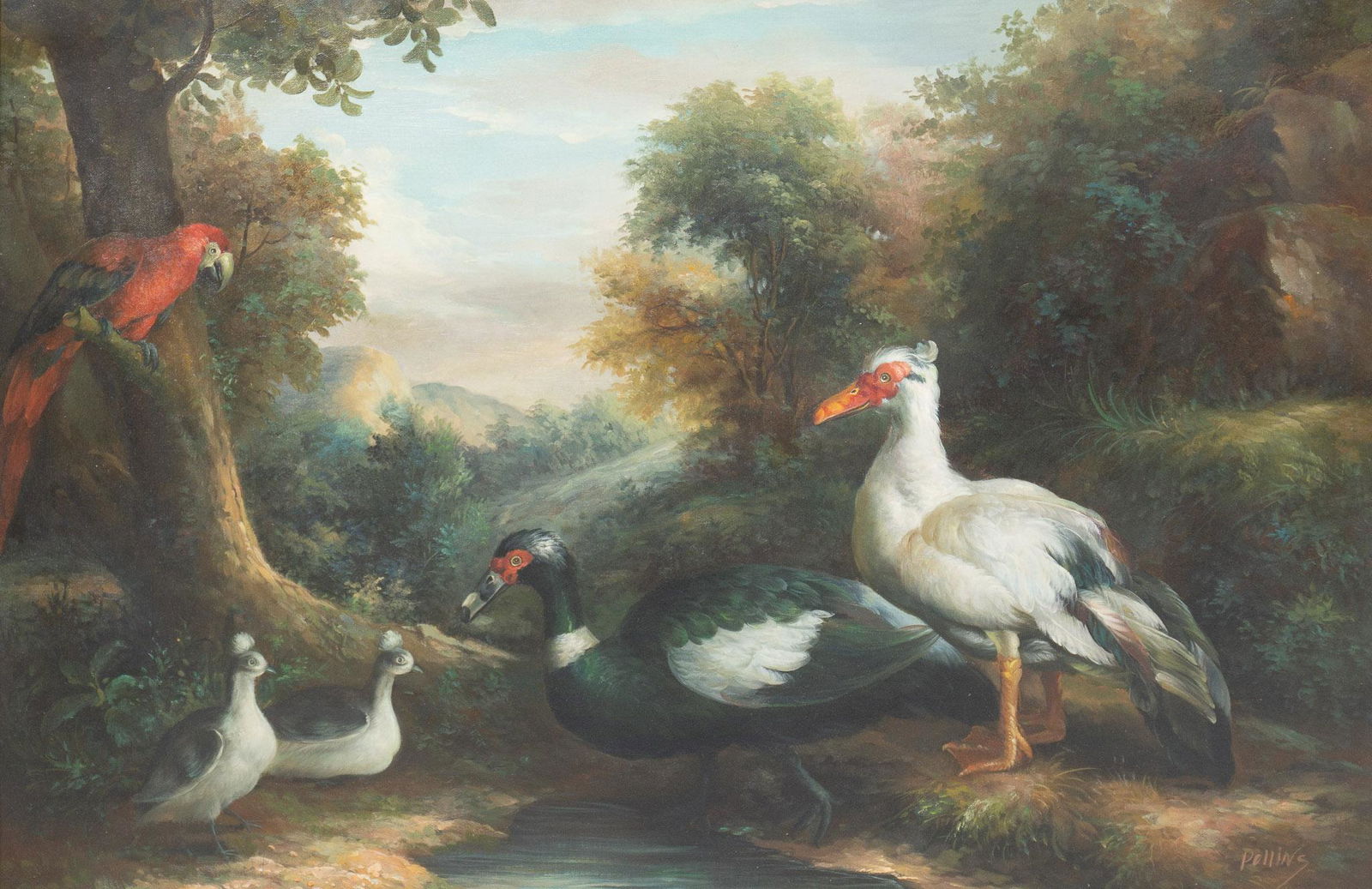 John Pollins, Classical Flock of Birds (1 of 4)