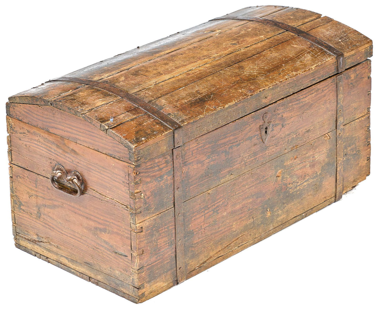 Rustic Arched Top Trunk (1 of 4)