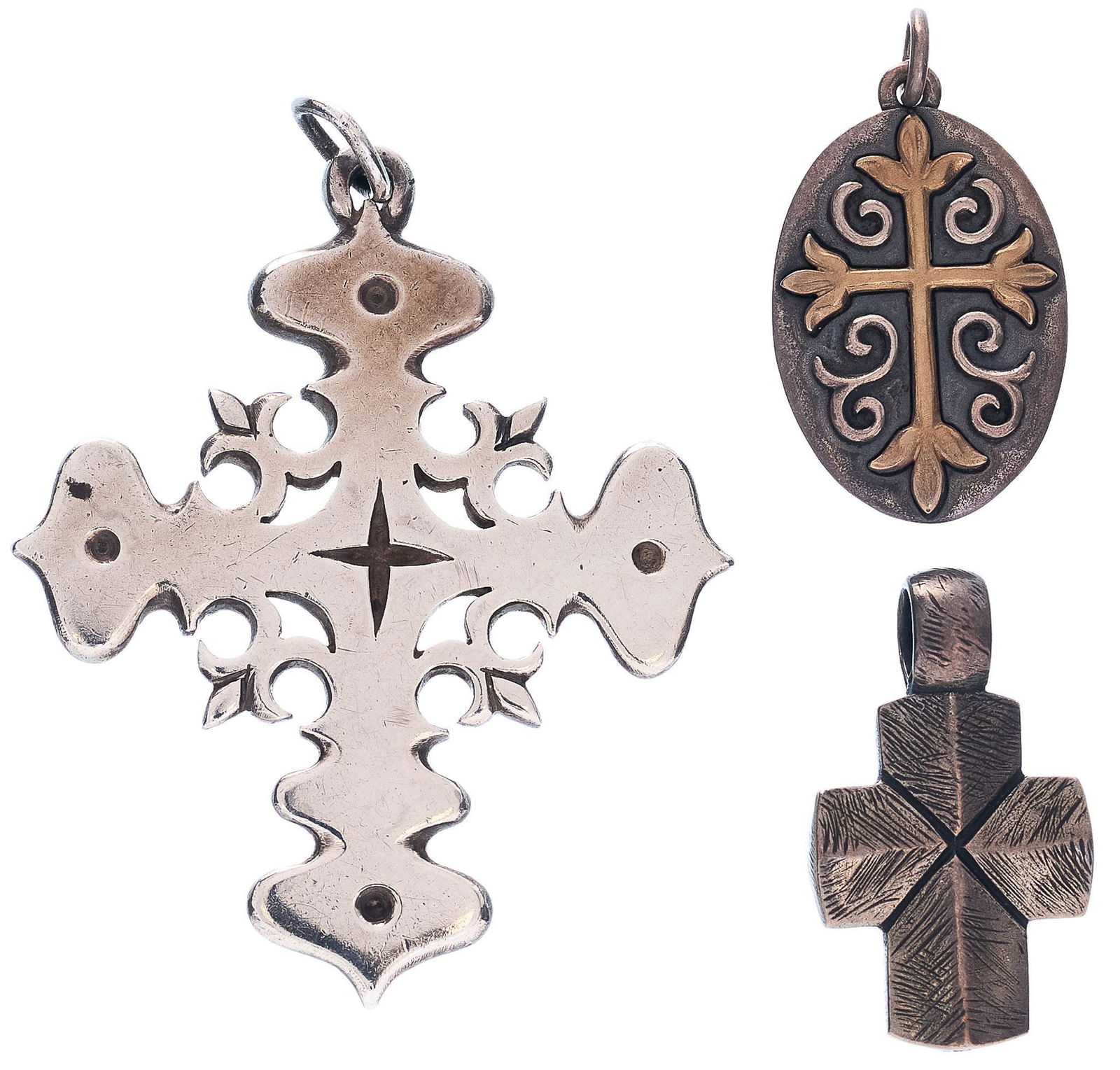 James avery shop heart cross charm