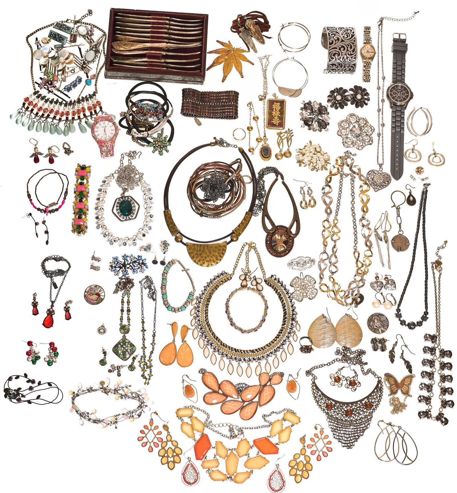 Collection of Vintage Costume Jewelry (1 of 7)