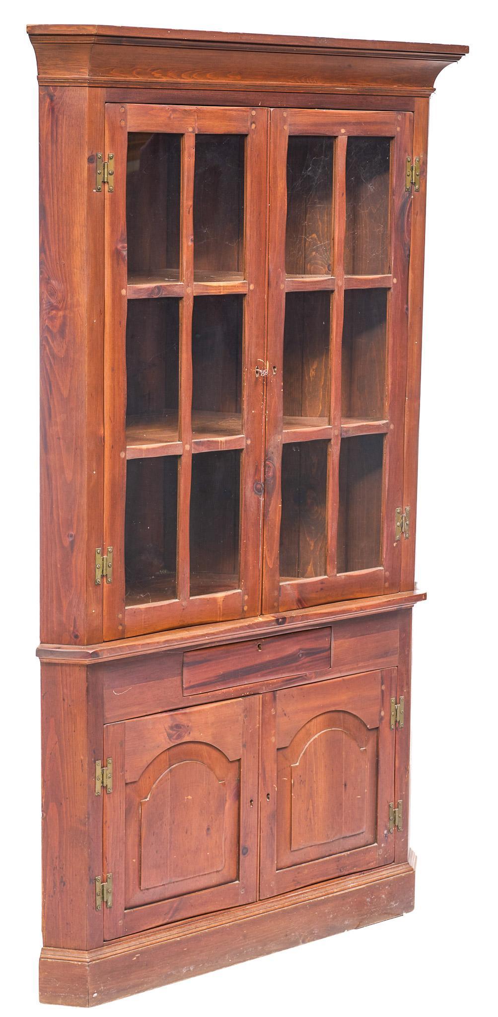 W.R. Dallas (San Antonio, TX) Corner Cabinet (1 of 7)