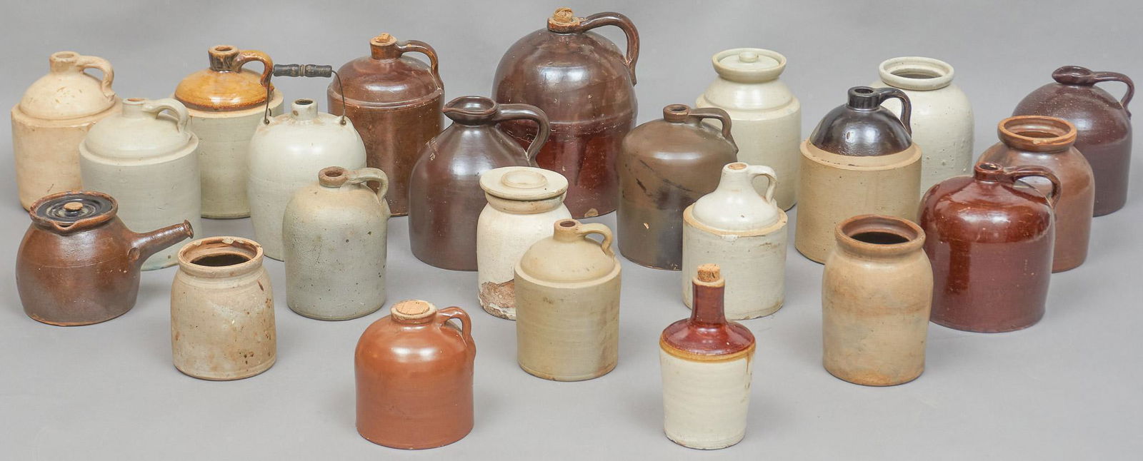 Collection of 23 Misc. Stoneware Pottery (1 of 7)