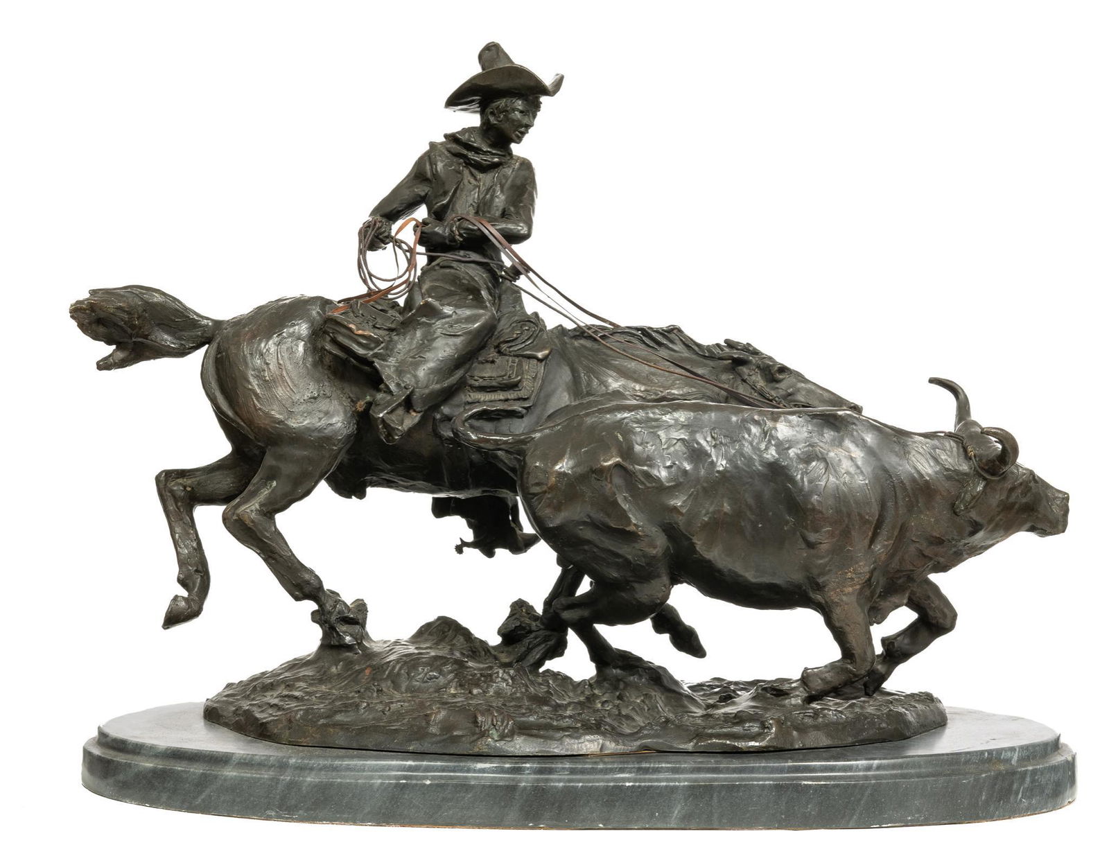 Charles Marion Russell (1864-1926), "The Bolter" (1 of 15)