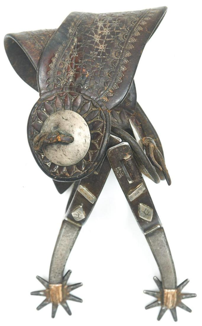 Kelly Bros Marked Bunkhouse Spurs (1 of 8)