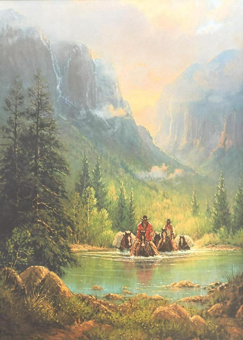 G. Harvey (1933-2017), "The American West" (1 of 6)