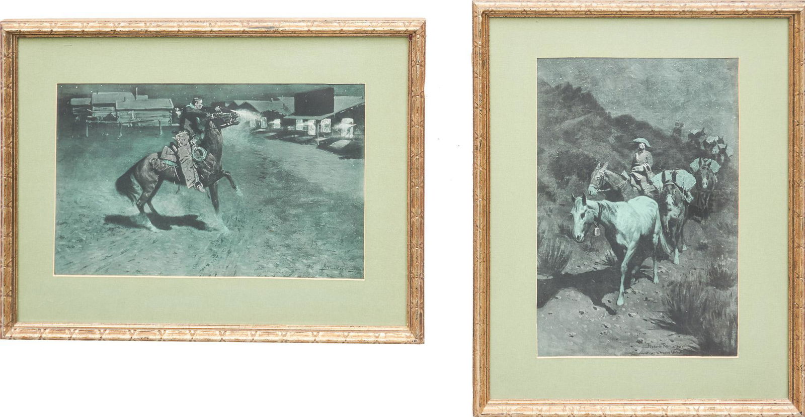 Frederick Remington (1861-1909), Pair (1 of 3)