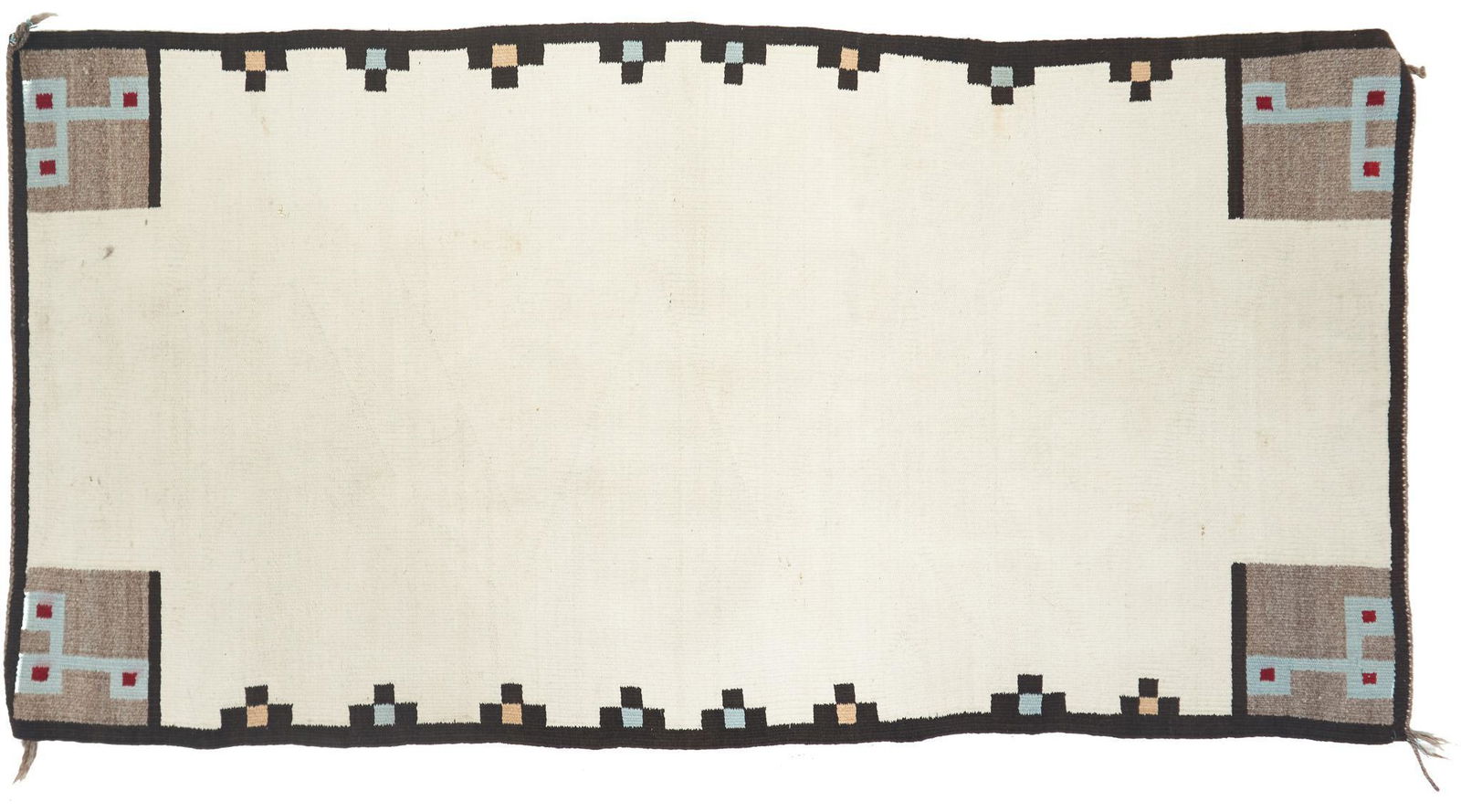 Vintage Native American Horse Blanket, 5'1" x 2'8" (1 of 3)