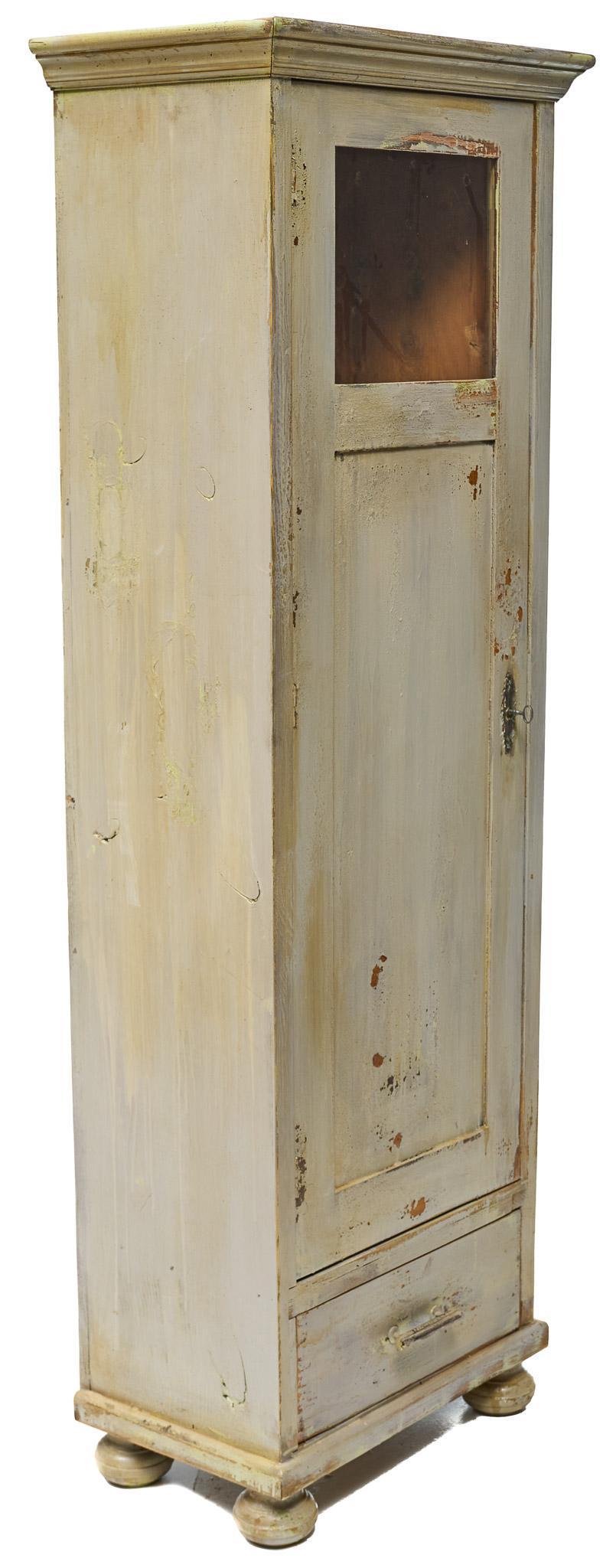 Rustic Farmhouse Glazed Bookcase (1 of 4)