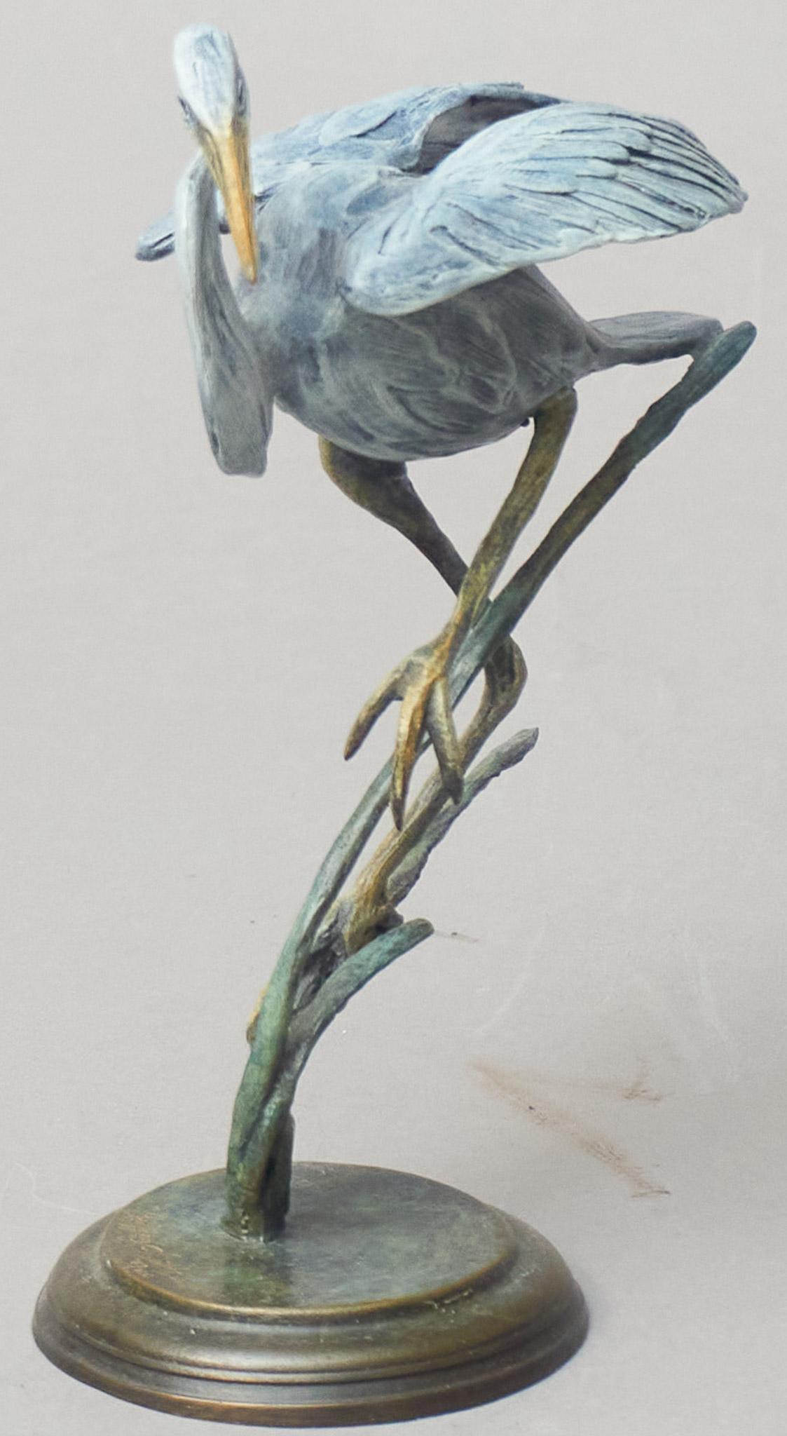 Geoffrey Smith (b. 1945, England), "Balancing Huron" (1 of 6)