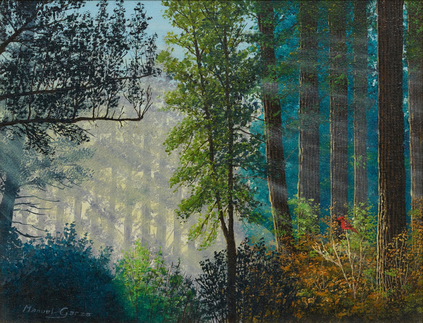 Manuel Garza (b. 1940), East Texas Pines (1 of 5)