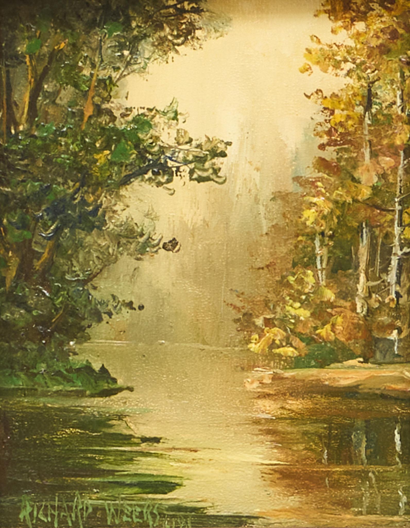 Richard Weers (20th C., TX), River Path (1 of 4)