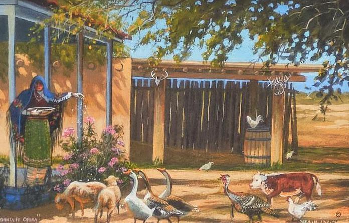 Merlin Little Thunder, "Santa Fe Opera" (1 of 7)