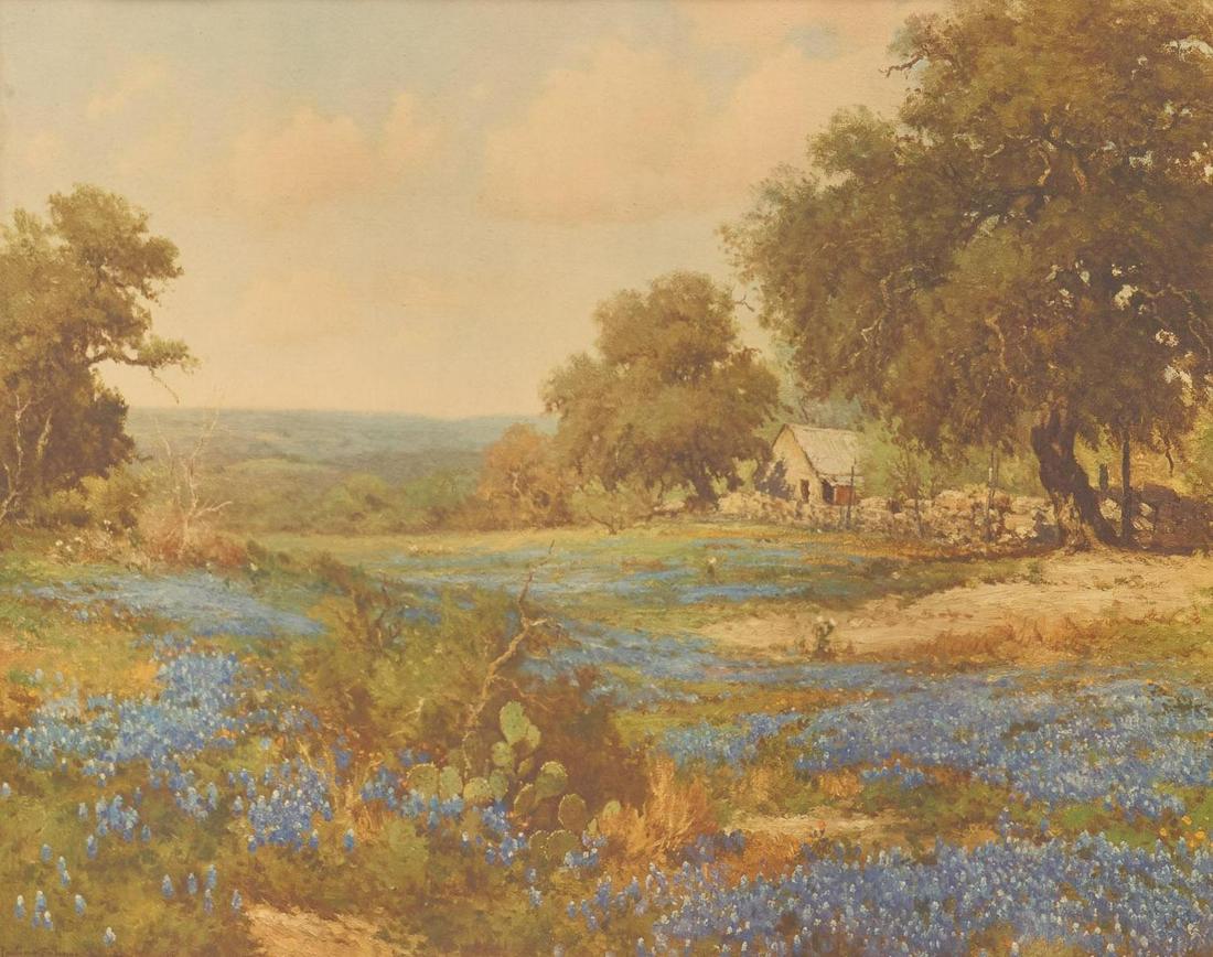 Porfirio Salinas (1910-1973), Bluebonnets (1 of 6)