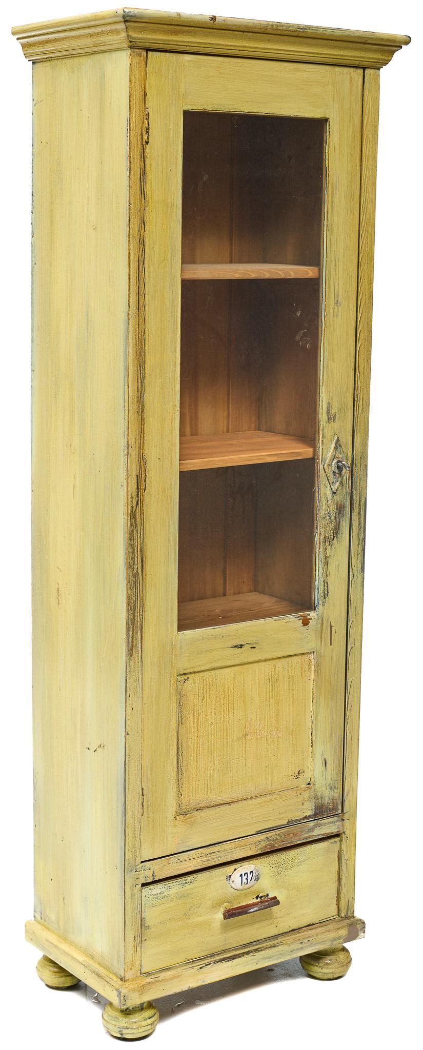 Rustic Farmhouse Glazed Bookcase (1 of 4)