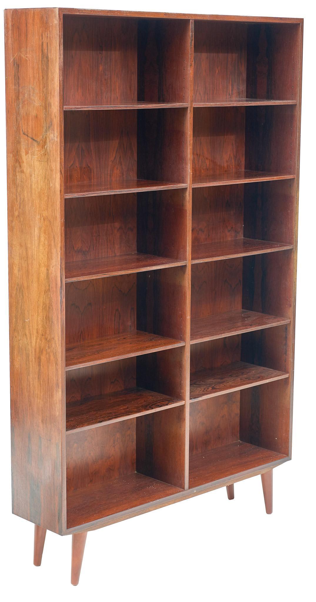 Danish Mid-Century Rosewood Bookcase (1 of 4)