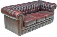 Vintage Chesterfield Leather Sofa