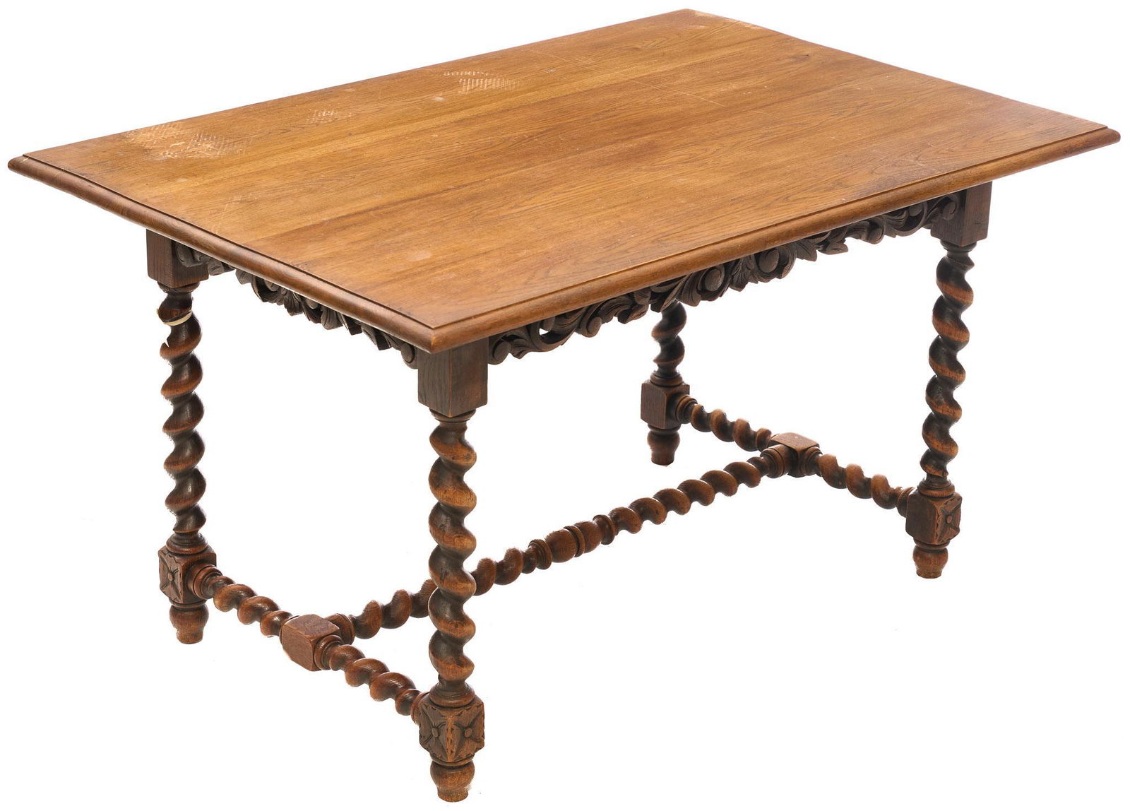 Provincial Barley Twist Dining Table (1 of 6)