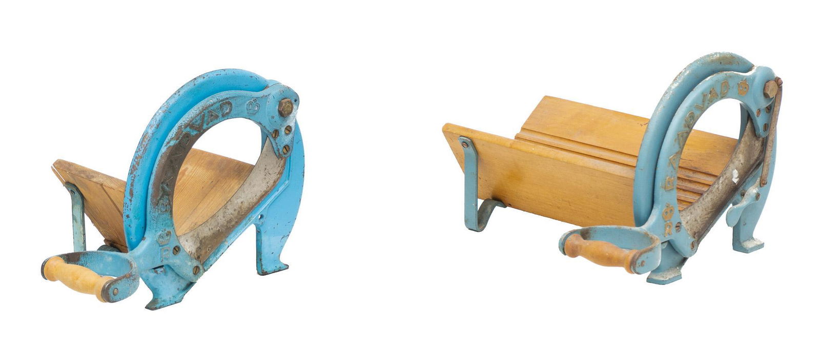 Pair of Rustic Farmhouse Cabbage Cutters (1 of 6)