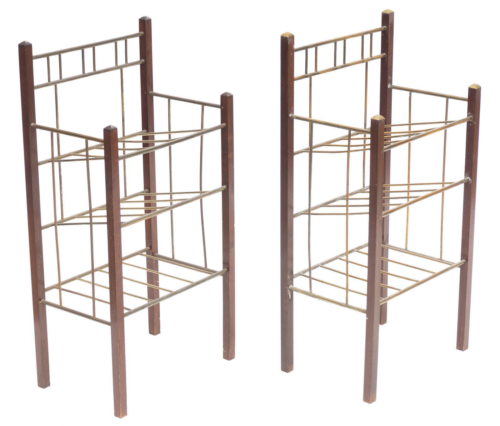 Pair of Vintage Magazine Racks (1 of 3)